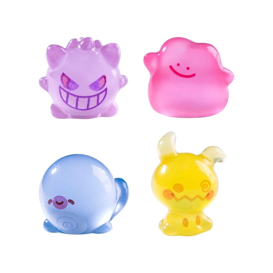6er Set Bandai Elf Mini Actionfiguren als kreative Nachtlicht-Dekoration in Multicolor für Desktop und Micro-Landschaften - Bild 3