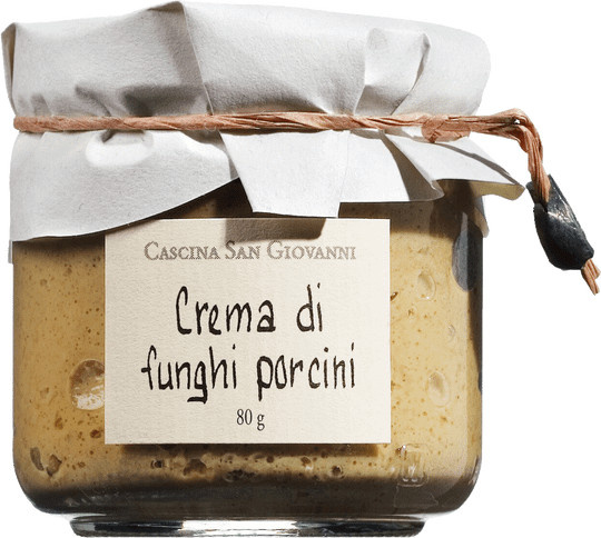 Cascina San Giovanni Steinpilzcreme Gemüseaufstrich 80 g - Bild 1