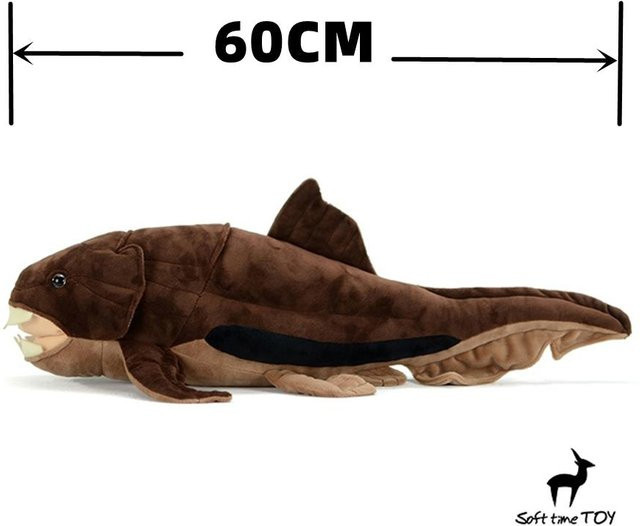 Yiran Health & Beauty Dunkleosteus Terrelli Plüschfisch, Plüschtier, ab 3 Jahre - Bild 1