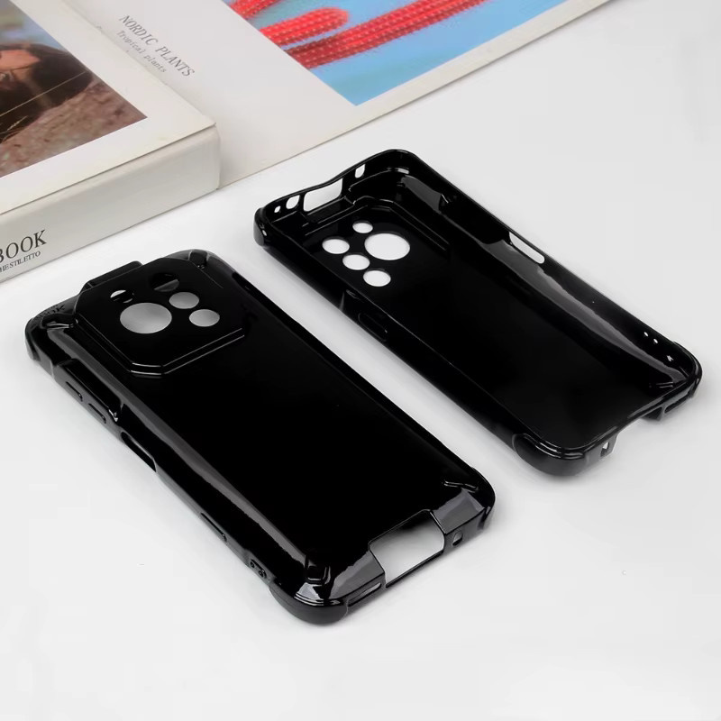 Ulefone Rugone Xever 7 Pro Schutzhülle aus TPU Silikon in Schwarz Transparent - Bild 3
