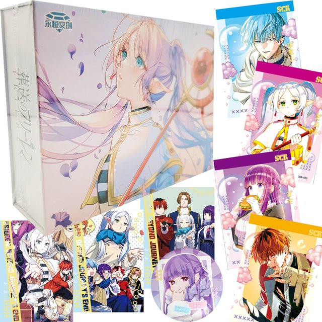 Bandai Frieren Sammelkarten, Fantasy, bunt/mehrfarbig - Bild 1