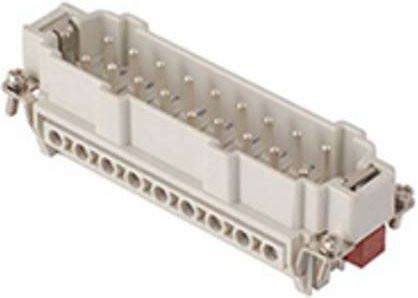 Molex Heavy Duty Connector 936010404 in Silber und Weiß - Bild 1