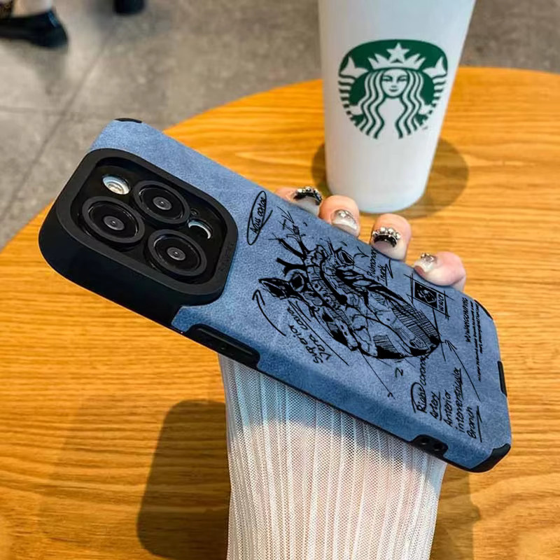 Medizinische Handyhülle mit Herz-Kreislauf-Modell für dein Apple iPhone (kompatibel mit iPhone 17 Air bis iPhone 7) - Bild 3