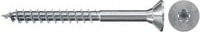 Fischer ClassicFast II Spanplattenschraube mit Senkkopf und Torx-Antrieb, verzinkt, Farbe: Silber/Blau, Durchmesser: 4,0 mm, Länge: 60 mm - Bild 1