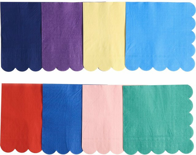 Rico Design Servietten Magic Rainbow Multicolor aus Papier - Bild 1