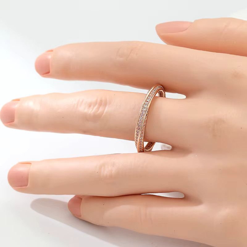 YoYo Ring, Zirkonia, Bunt, Damen - Bild 2