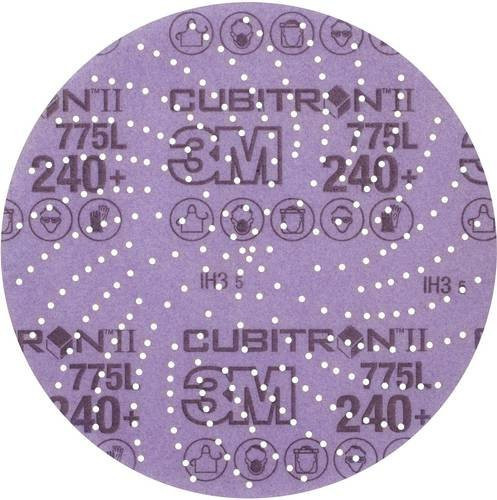 3M Schleifscheibe Durchmesser: 152 mm, Körnung: 240, Farbe: Lila, 50 Stück - Bild 1