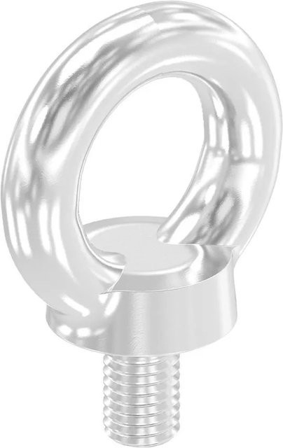 FeNau Augenbolzen aus V4A Edelstahl mit M12 Gewinde, Farbe Silber - Bild 1