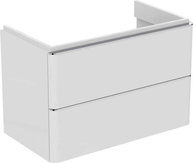 Ideal Standard Waschbeckenunterschrank Adapto in Weiß Hochglanz, Breite: 77 cm - Bild 1