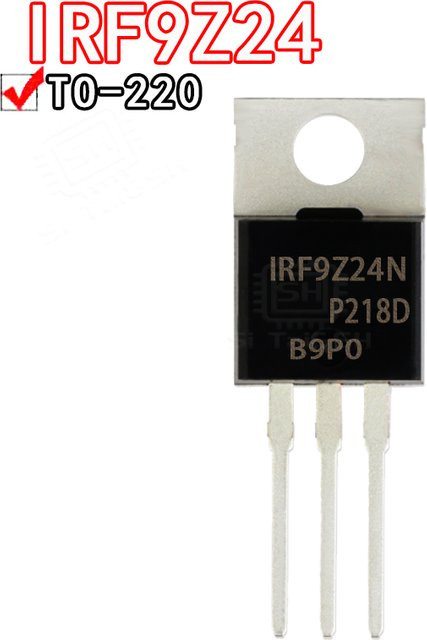 10 Stück Si Tai&SH MOSFET Transistoren Set in Schwarz, verschiedene Modelle wie IRF9Z24, IRF9Z34, IRLZ24N, IRLZ34N, IRLZ44N, IRFZ44N im TO-220 Gehäuse - Bild 1