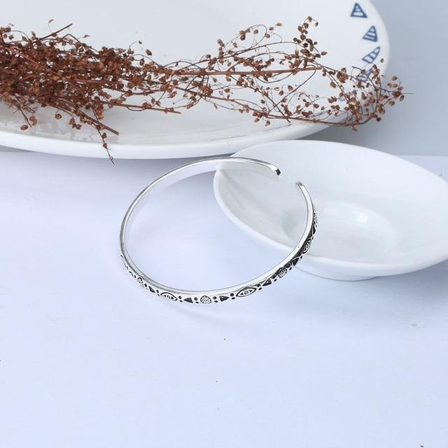 Xiyanike Armband, 925 Sterling Silber, Doppelter Fisch, Damen - Bild 1