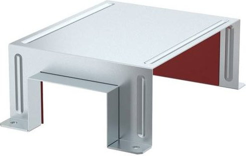 OBO Bettermann Abzweig in Silber, B: 31,4 cm, H: 10,8 cm - Bild 1