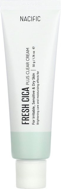 Nacific Fresh Cica Plus Clear Cream, 50 g, mit Centella Asiatica - Bild 1