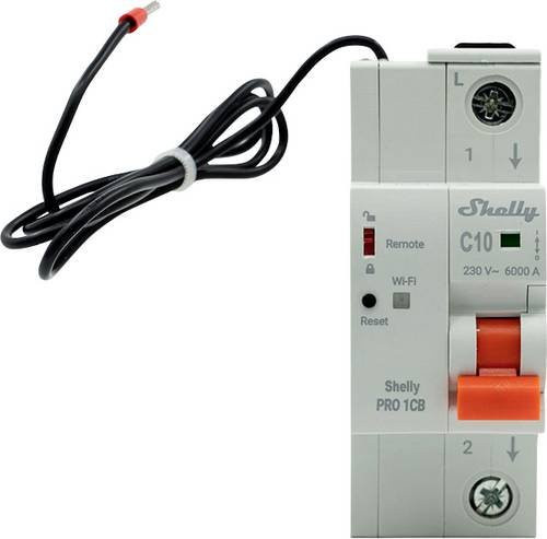 Shelly PRO 1CB C16 Elektronischer Sicherungsautomat 16A in Weiß - Bild 1