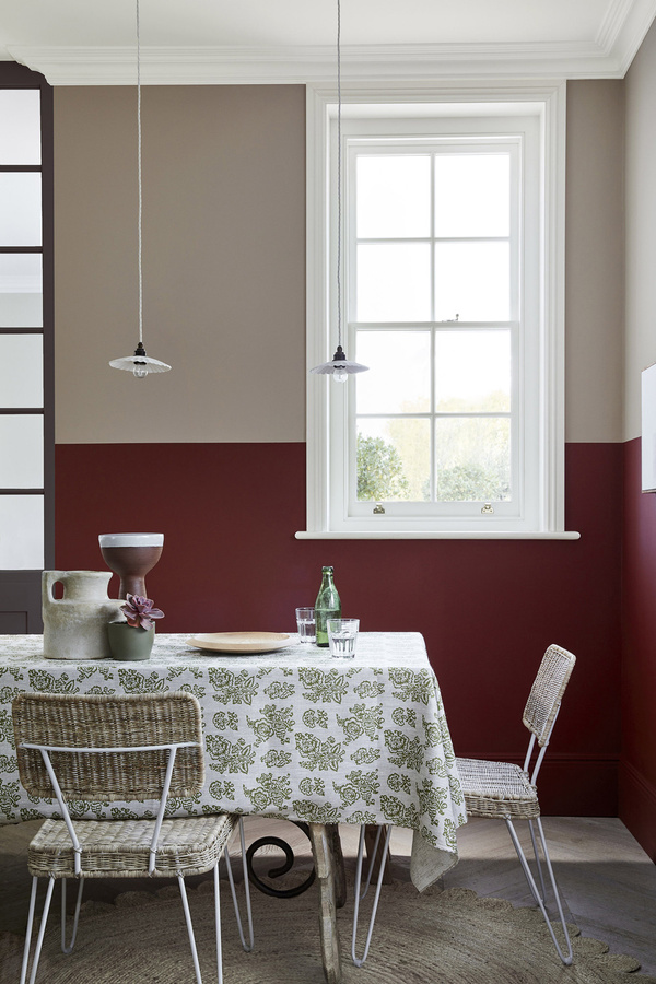 Little Greene Absolute Matt Emulsion Wandfarbe Rolling Fog Dark 160, 10 l - Bild 1