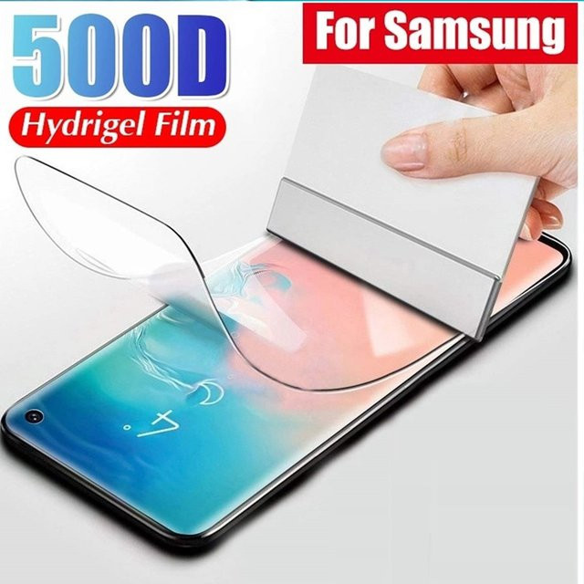 3er Pack Hydrogel Displayschutzfolien für Samsung Galaxy A55 A35 A25 A15 A05s A54 A34 A24 A14 A04s A53 A33 A23 A13 transparent - Bild 1