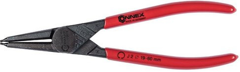 Connex Sicherungsringzange aus Chrom-Vanadium-Stahl und Kunststoff, Mehrfarbig, Länge: 18 cm - Bild 1