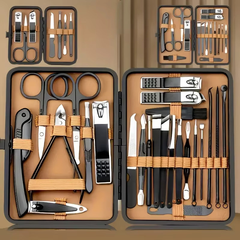 Ouriner Nagel- und Fußreparaturset, 16-teilig, Edelstahl, Unisex - Bild 1