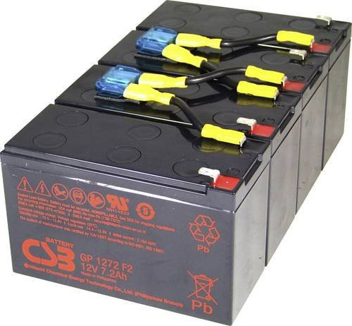 CSB Battery Akku-Set in Schwarz - Bild 1