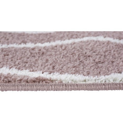 ANDIAMO Web-Teppich Bolonia in Rosa, B/L: 60 x 110 cm - Bild 2