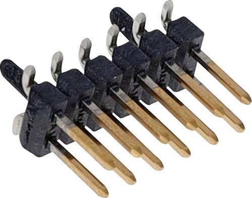 Molex Stiftleiste Standard 2 Reihen in Schwarz und Gold - Bild 1
