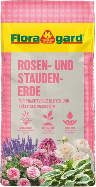 Floragard Rosen- und Staudenerde, 40 l - Bild 1