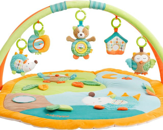 Fehn Sleeping Forest Spielbogen mit 3-D-Activity-Decke ab Geburt mehrfarbig - Bild 1