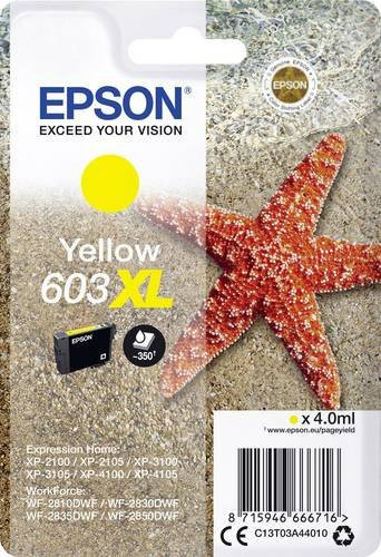 Epson Original Tintenpatrone 603XL Gelb C13T03A44010 - Bild 1