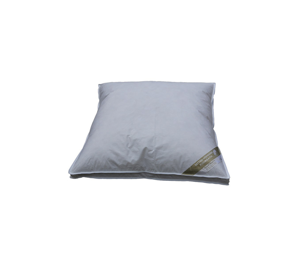 Betten Hofmann Canada Kopfkissen mit Außensteg, extra prall, 30% Daunenanteil, Farbe: Weiß, B/T/H: 80 x 80 x 0 cm - Bild 1