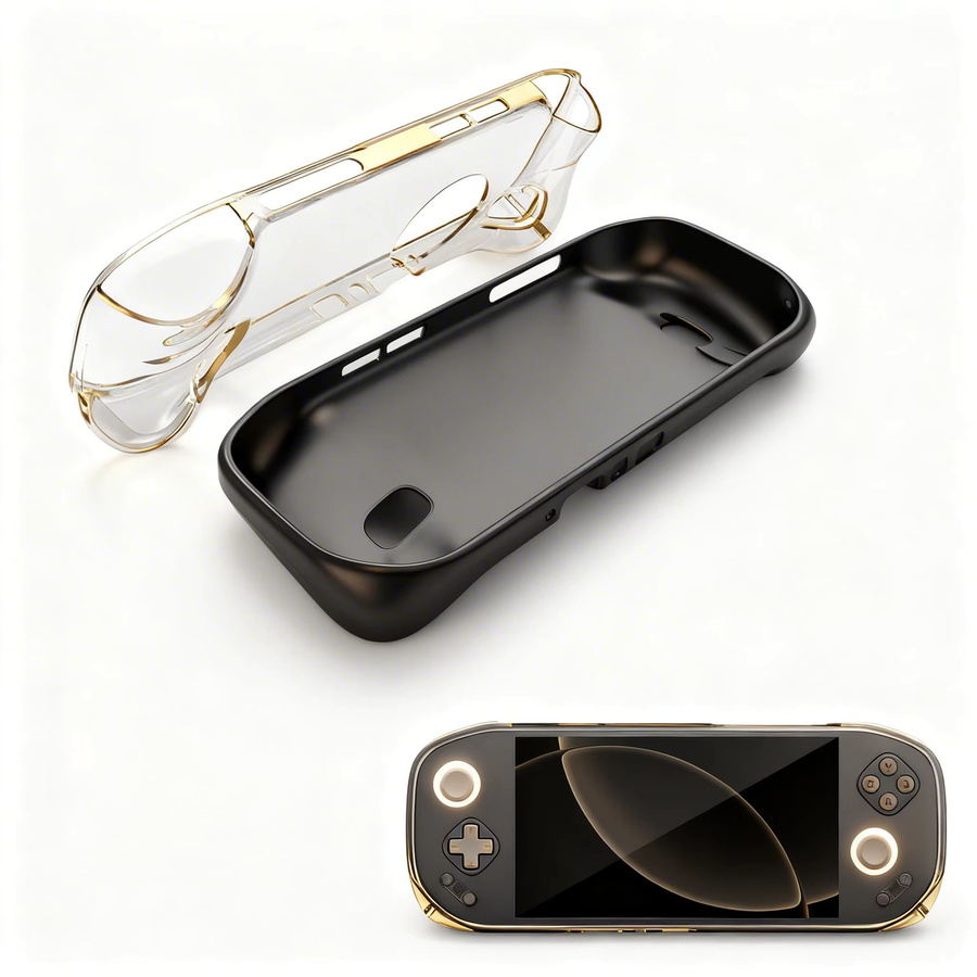 MANGMI Pocket Max Schutzhülle aus TPU Weichgummi in Schwarz oder Transparent mit Wärmeableitung - Bild 2
