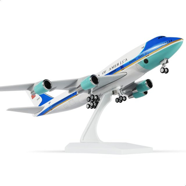 ZOCO Air Force One B747, Druckguss-Flugzeugmodell, 1:240, für Erwachsene - Bild 1