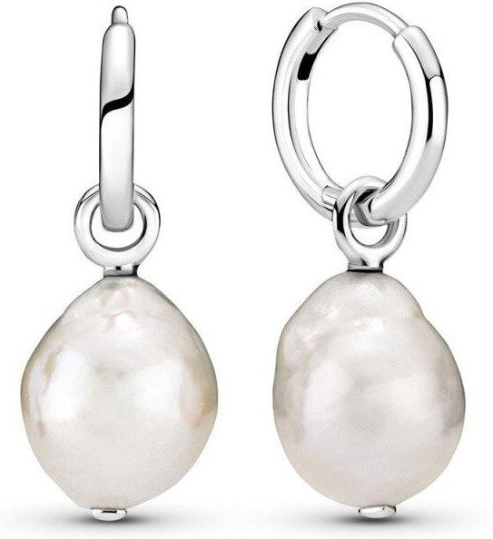 Ohrring 925 Sterling Silber, Herz, Schmetterling, Perle, Kristall, Damen - Bild 1