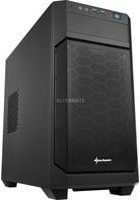 Sharkoon V1000 Mini-Tower PC-Gehäuse in Schwarz mit USB-C und USB-A Anschlüssen für micro ATX - Bild 1
