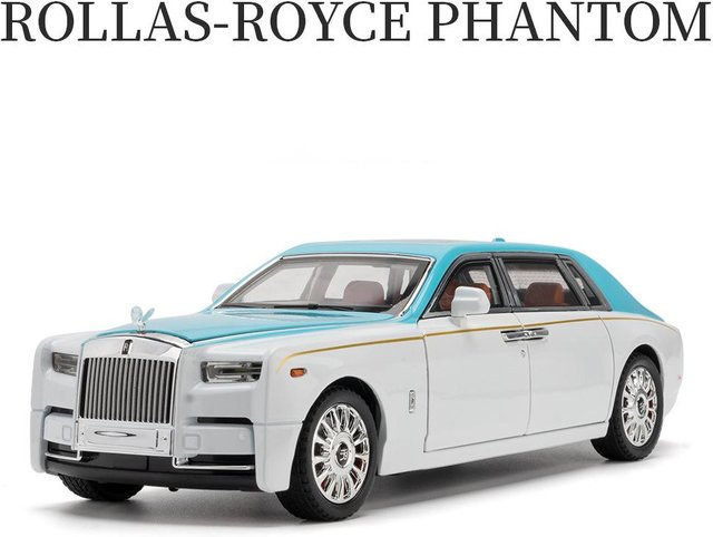 Rolls Royce Phantom Sternenhimmel, Automodell, 1:18, Metall, mit Ton und Licht - Bild 1