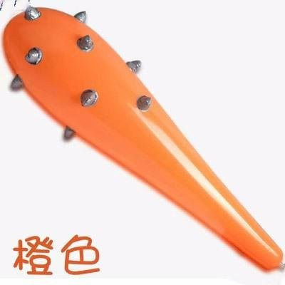 Binchi Outdoor Product Aufblasbarer Hammer Wolfszahn Stock, orange, 1 Stück - Bild 1
