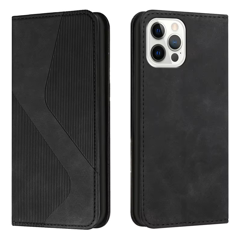 Magnetische Leder-Handyhülle für ZTE Nubia Air Z80 Z70 Z60S Music 2 Focus Pro V60 Design LTE 5G als Flip Case mit Wallet-Funktion und Standfunktion in Schwarz oder Braun - Bild 2