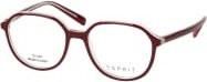 Esprit 33511 Korrektionsbrille, Vollrand, quadratisch, Kunststoff, Unisex, rot, braun - Bild 1