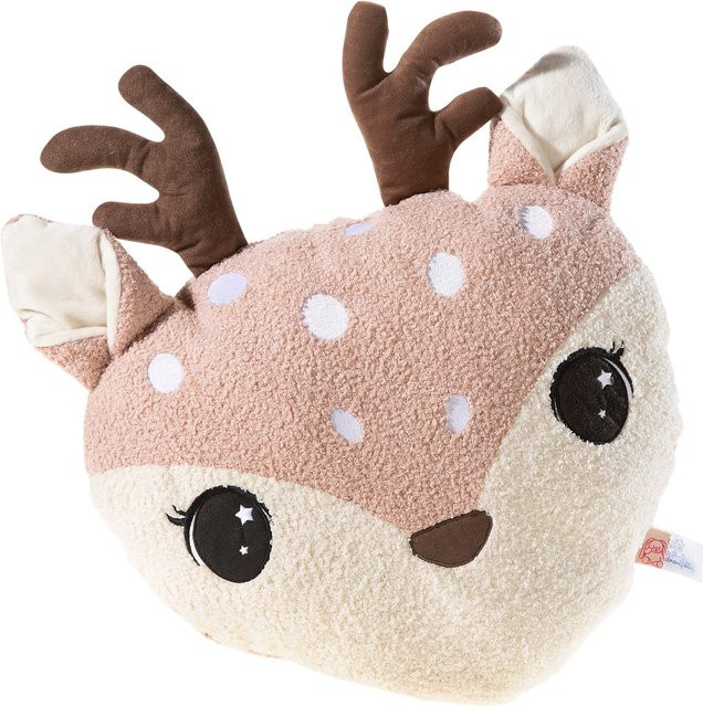 KUMA Xmas Kissen Rehkitz, Plüsch / Textil, Braun - Bild 1