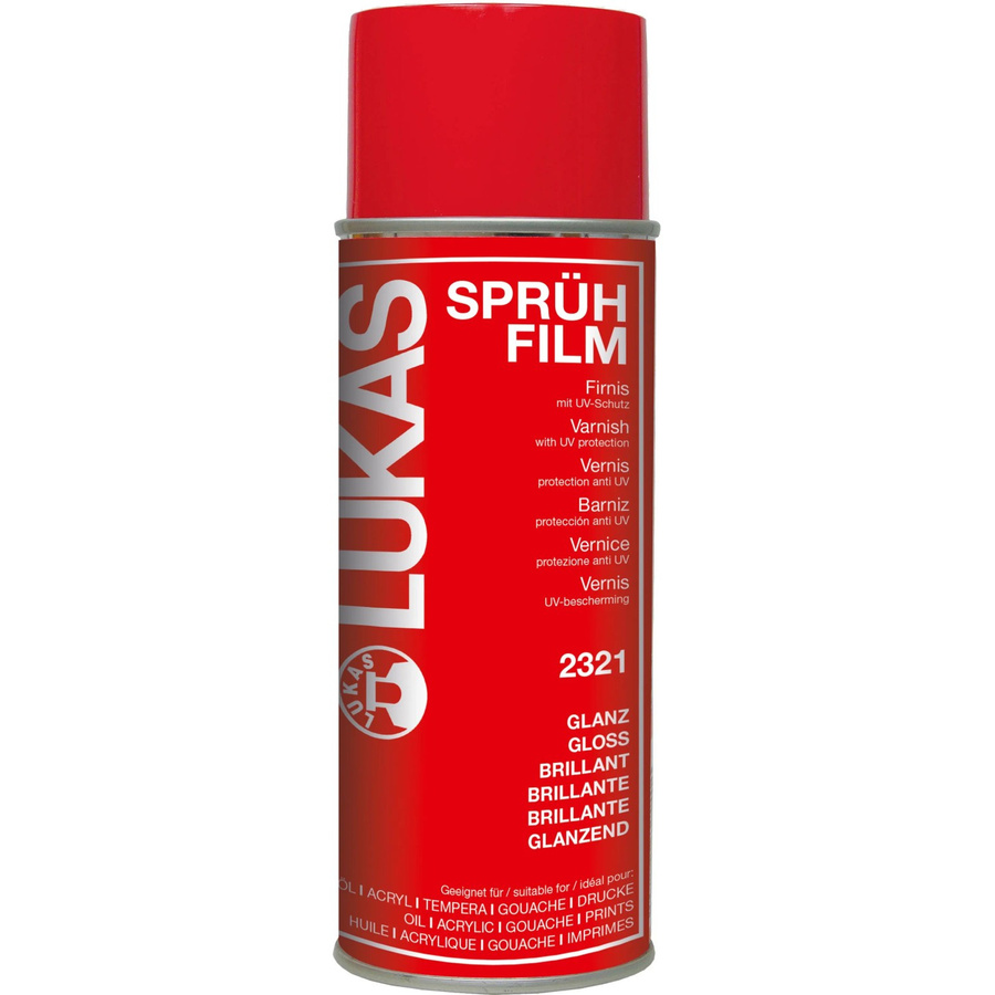 Lukas Sprühfilm Glanz Rot 400 ml - Bild 2
