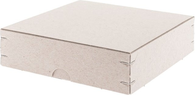 Rico Design Ritzschachtel quadratisch grau B/T/H: 13 x 13 x 3,5 cm - Bild 1
