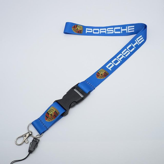Porsche Schlüsselanhänger Lanyard, blau, Unisex - Bild 1
