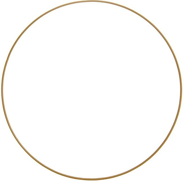 Rico Design Metallring in Gold matt mit 15 cm Durchmesser - Bild 1