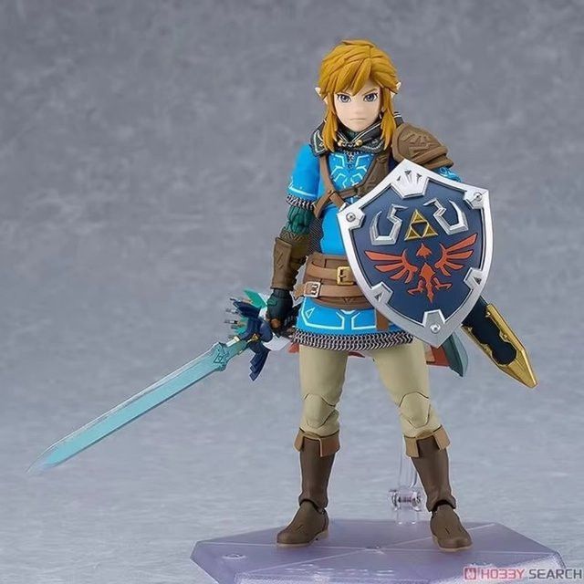 Figma626 Link The Legend of Zelda: Tears of the Kingdom Wild Breath Anime Action Figure Multicolor - Bild 1