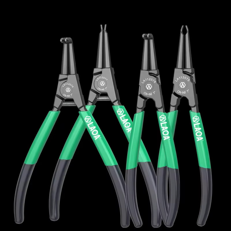 LAOA Multifunktionale Sicherungsringzange für interne und externe Snap Rings, 7 Zoll Handwerkzeug - Bild 5