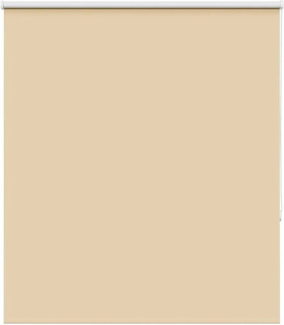 vidaXL Verdunkelungsrollo Beige aus Polyester B/H: 135 x 130 cm - Bild 1