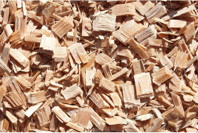 Scherf Holzchips Natur in Braun und Multicolour, Grobe Körnung 0 - 50 mm, 1000 kg - Bild 1