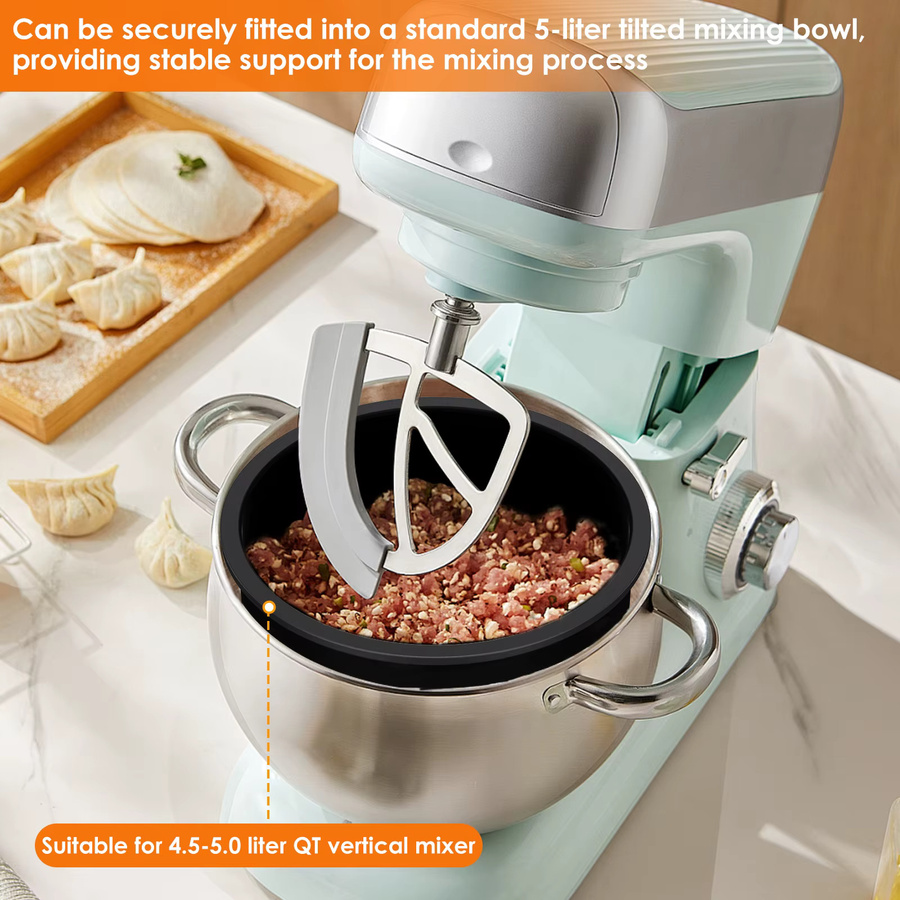 Willstar 3er-Set Silikon-Schüsseleinsätze für 5 Qt Standmixer, rund, spülmaschinen- und mikrowellengeeignet - Bild 3