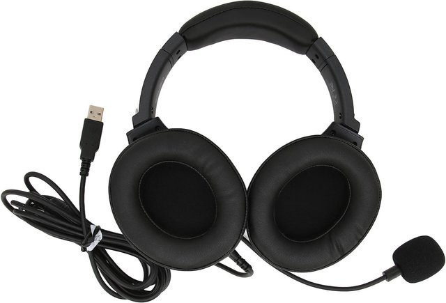 Honor Electronics Test-Headset mit USB-C, ENC-Geräuschunterdrückung und integrierter Soundkarte in Schwarz - Bild 1