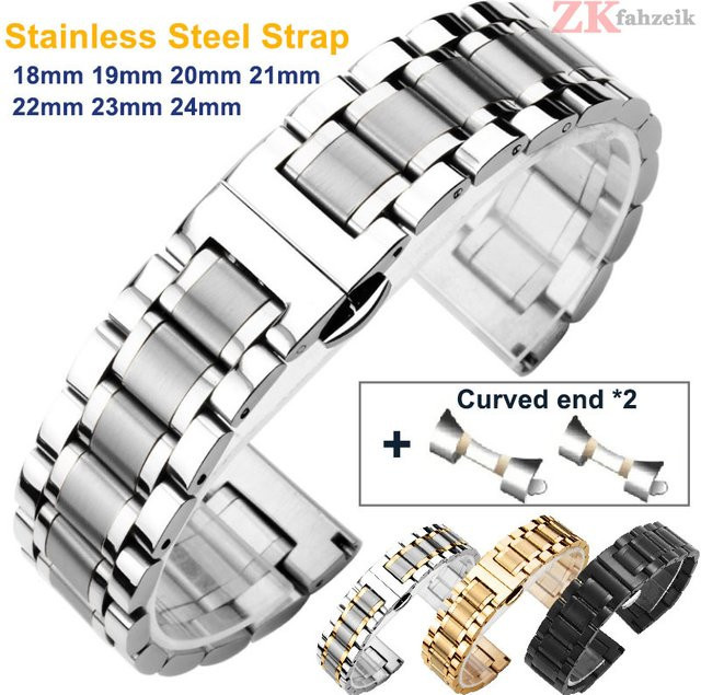 Seiko Uhrenarmband Edelstahl, Jubilee, 18 mm, Silber - Bild 1