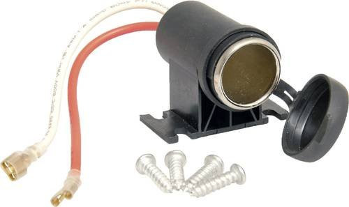 HP KFZ-Steckdose für Autozubehör in Schwarz, Belastbarkeit max. 15A, 12V/24V - Bild 1